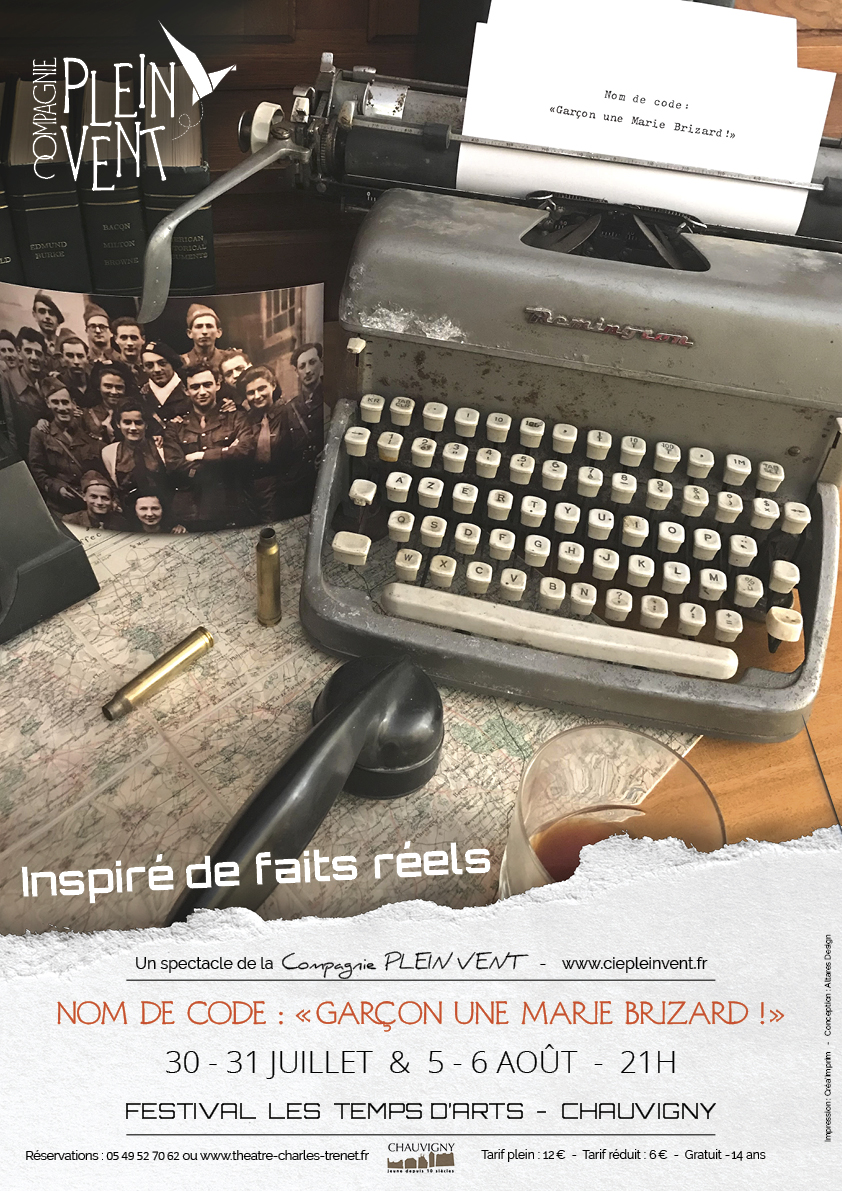 Garçon une Marie Brizard Affiche