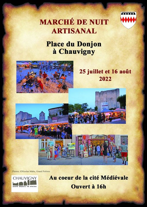 affiche marché artisanal