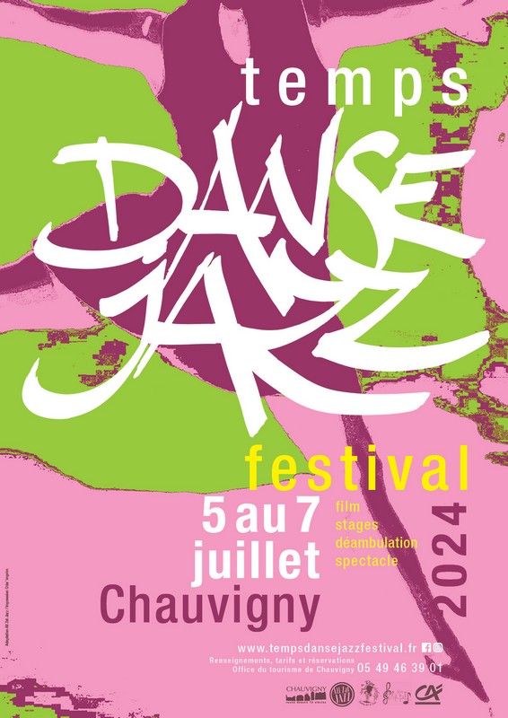 Affiche web Temps danse jazz festival 2024