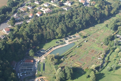 vue aerienne jardins ouvriers