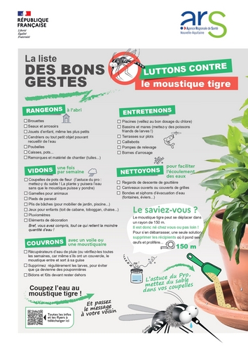 Flyer A4 Liste Bons Gestes A Adopter 2025