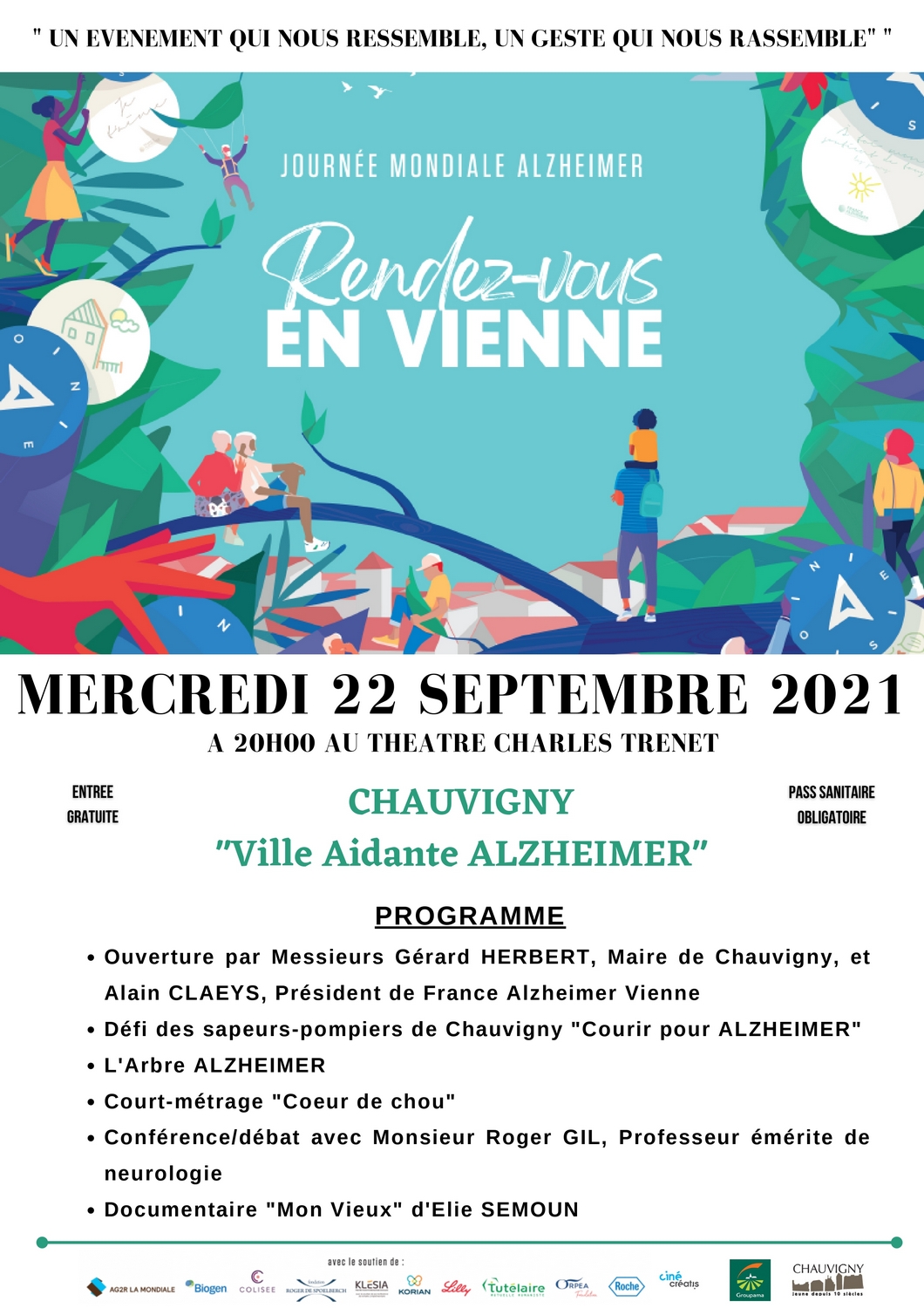 CHAUVIGNY Ville Aidante ALZHEIMER