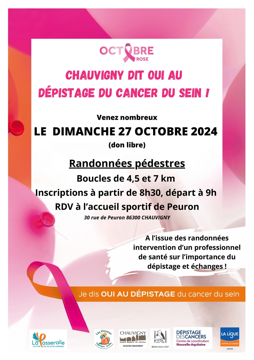 Octobre rose affiche 2024