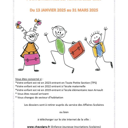 Inscriptions Scolaires